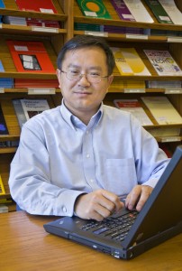 Lin-Wang Wang, of Berkeley Lab’s Computational Research Division, led the development of the LS3DF algorithms, which used a novel “divide-and-conquer” technique to efficiently compute how nanostructures function in systems with 10,000 or more atoms.