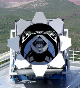 The Sloan Digital Sky Survey’s 2.5-meter telescope at Apache Point Observatory, New Mexico