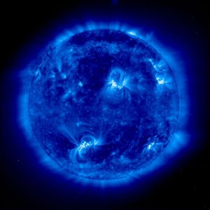 The sun in ultraviolet light. When the solar system was forming, the protonsun was a potent source of vacuum ultraviolet.