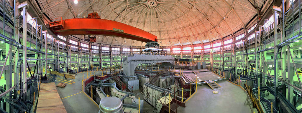 Interior of the Advanced Light Source.