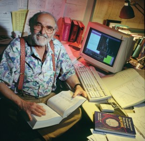 Gerson Goldhaber (photo by Roy Kaltschmidt, Berkeley Lab Public Affairs)