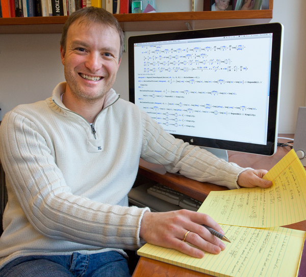 Christian Bauer, theoretical physicist (Photo by Roy Kaltschmidt, Lawrence Berkeley National Laboratory)