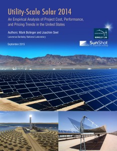 Solar report cover