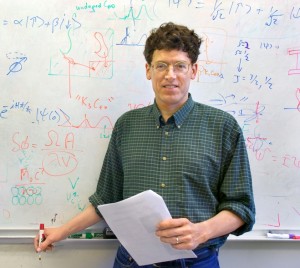 Physicist Michael Crommie holds joint appointments with Berkeley Lab and UC Berkeley. (Photo by Roy Kaltschmidt) 