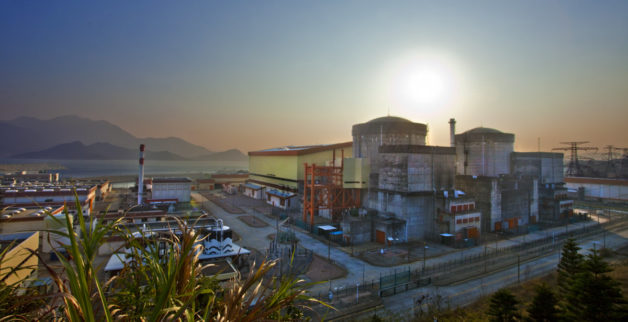 Photo - The Daya Bay Nuclear Power Plant complex in Guangdong, China. Antineutrinos produced by nuclear power reactors are measured in an experiment that is conducted by an international collaboration. (Credit: Roy Kaltschmidt/Berkeley Lab)