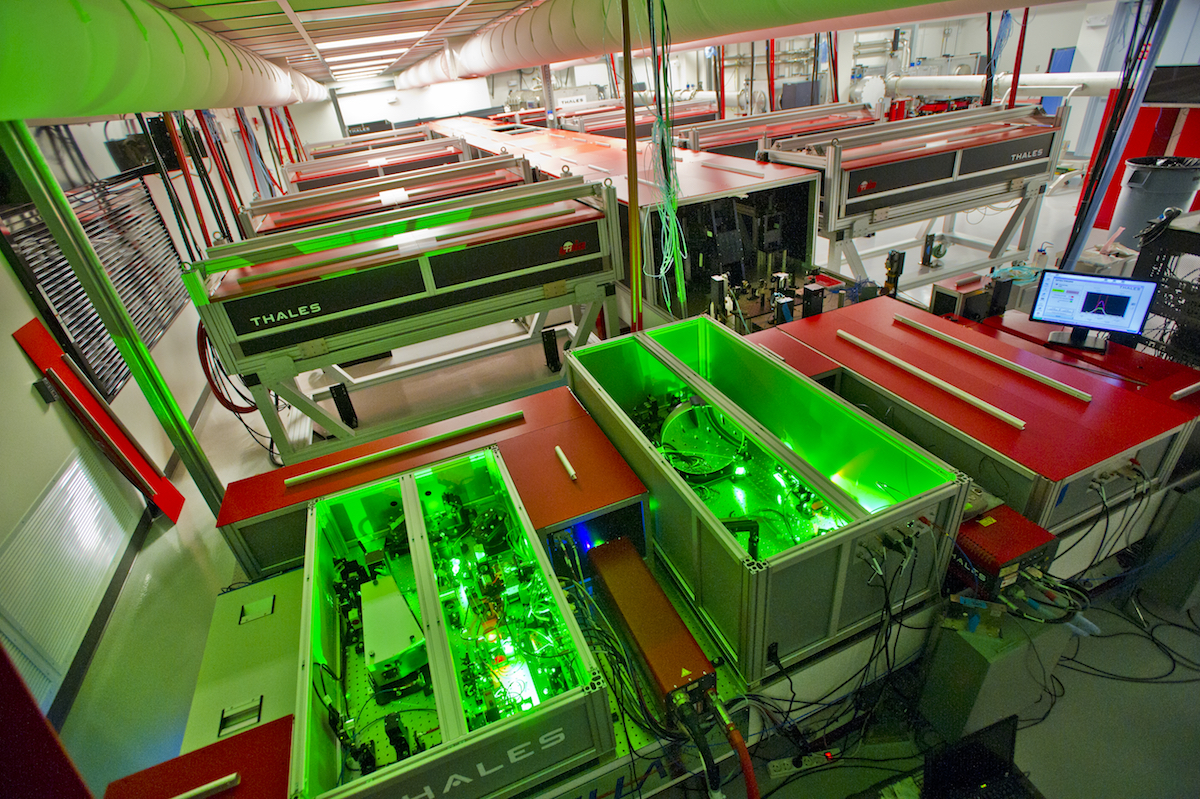 Image - BELLA, the Berkeley Laboratory Laser Accelerator. (Credit: Roy Kaltschmidt/Berkeley Lab)