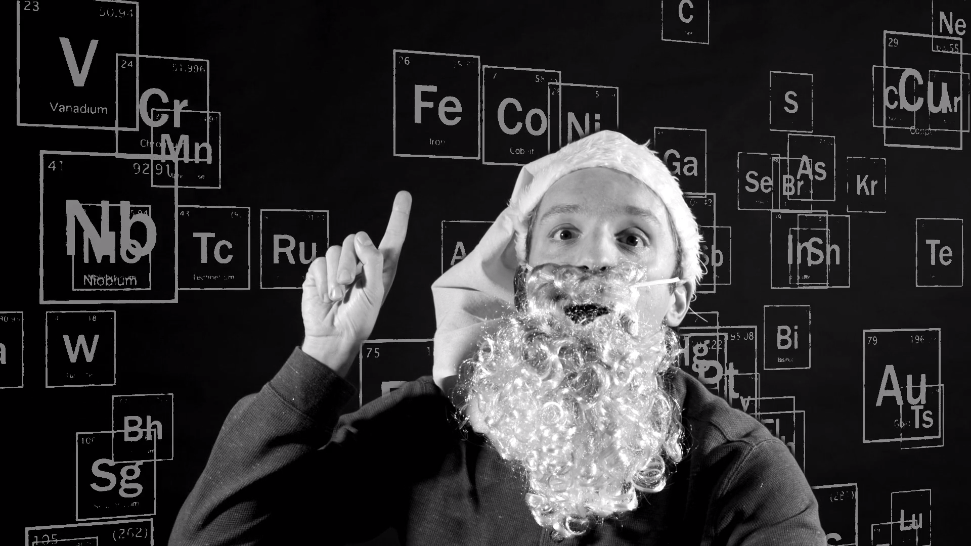 A comedic reenactment of the night Dmitri Mendeleev dreamed up the periodic table of elements