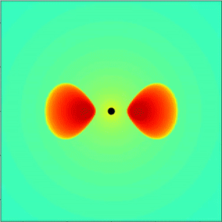 Simulation: Neutron star merger