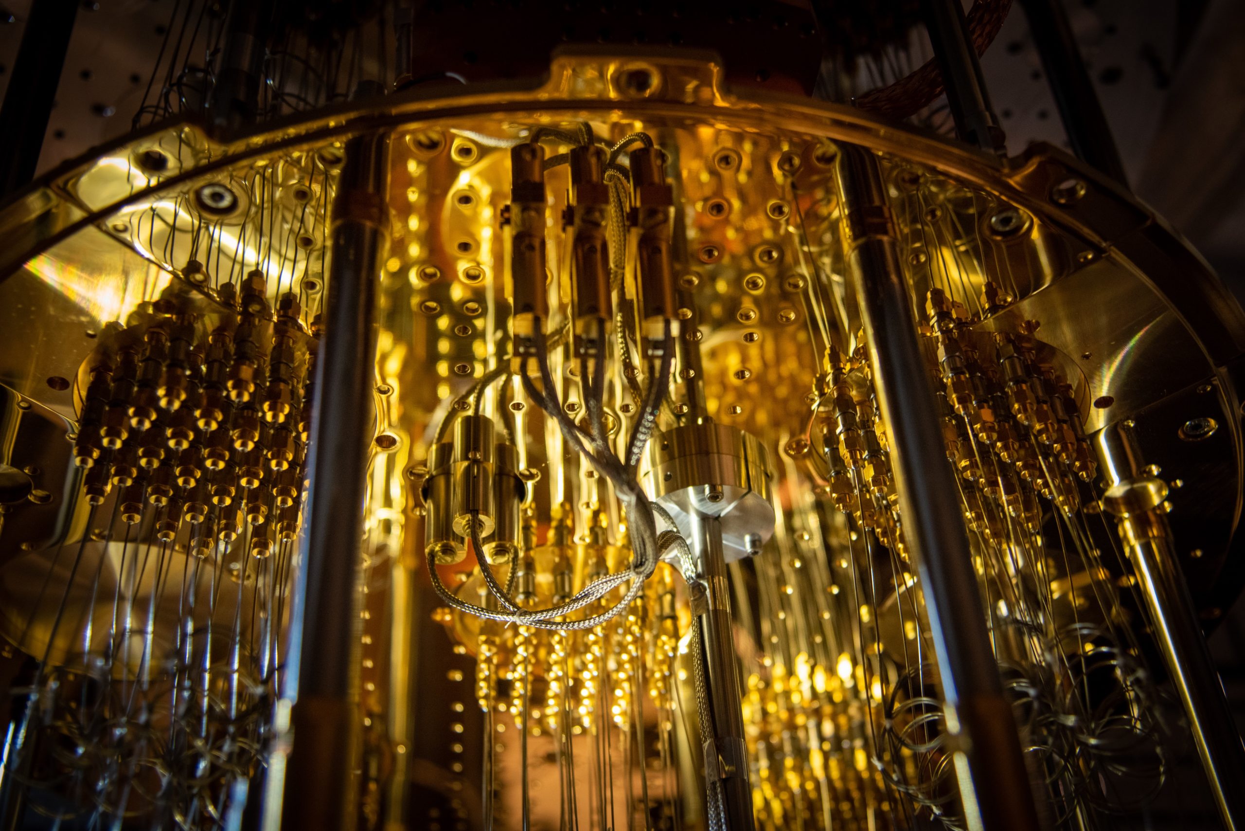 A supercomputing circuit, stored inside a special cooling chamber