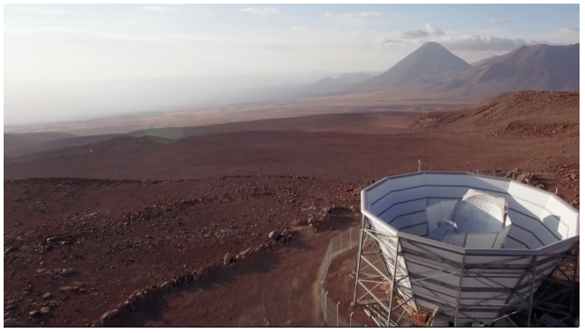 Photo - This image, from “Eternal Sky,” a video series about the Simons Observatory, shows the Atacama Desert site where some of the telescopes for the CMB-S4 experiment will be built. (Credit: Copyright Debra Kellner/Simons Foundation)