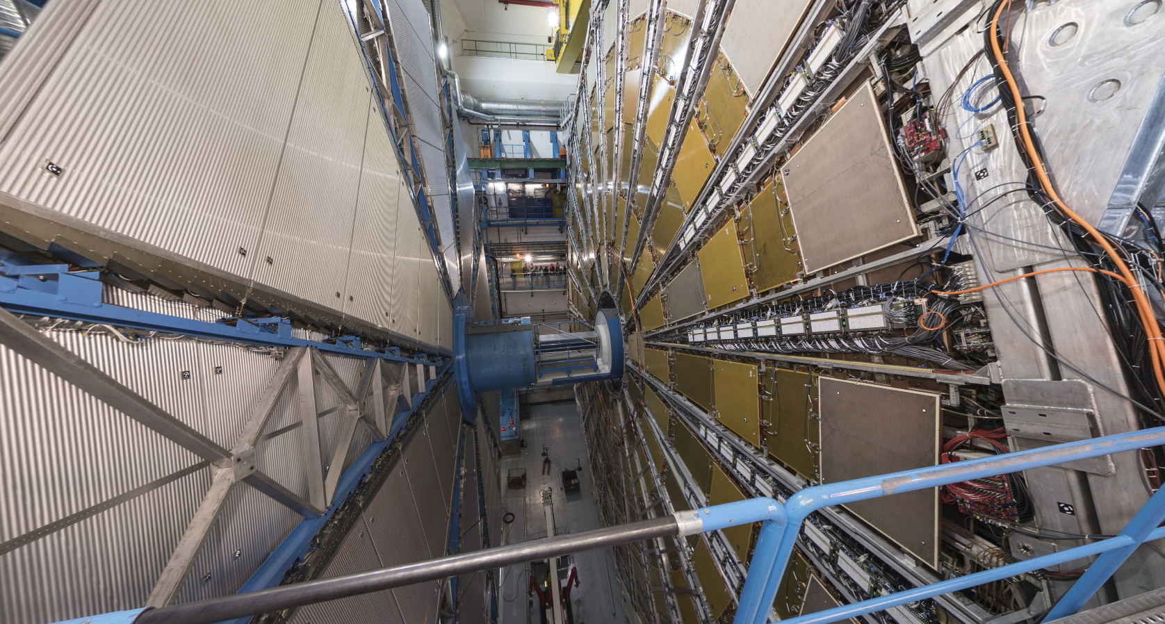 Photo - A view of the ATLAS detector at CERN. (Credit: CERN)