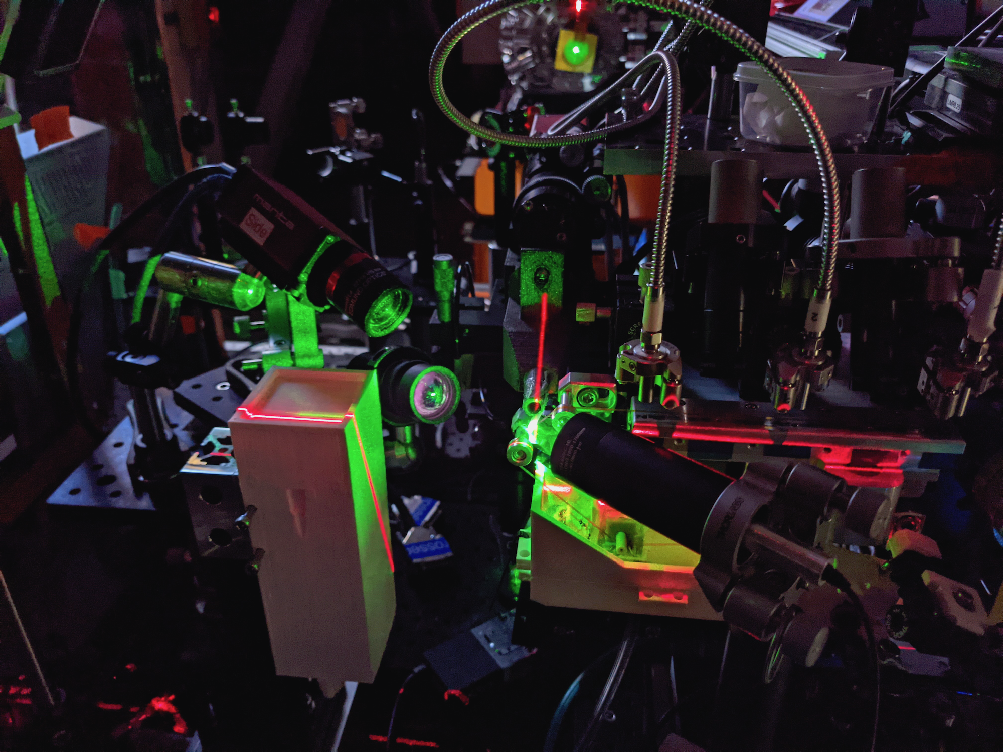 Image of X-ray free-electron laser equipment