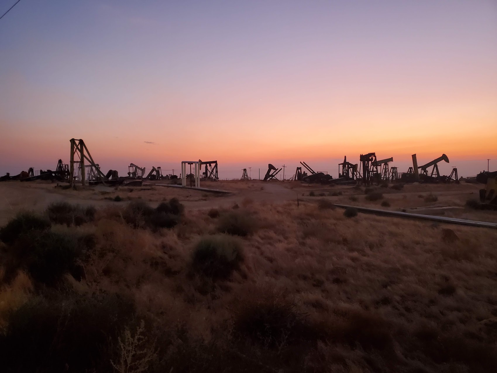 photo of oil and gas fields