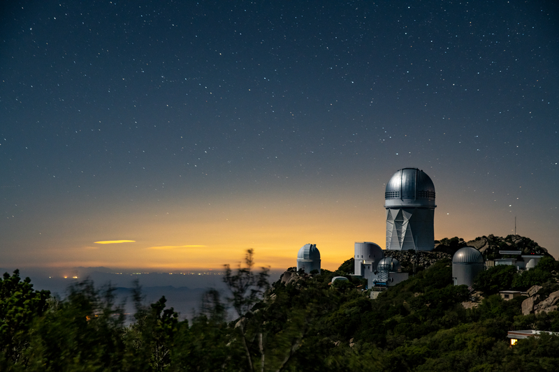 4-Meter Telescope at dusk