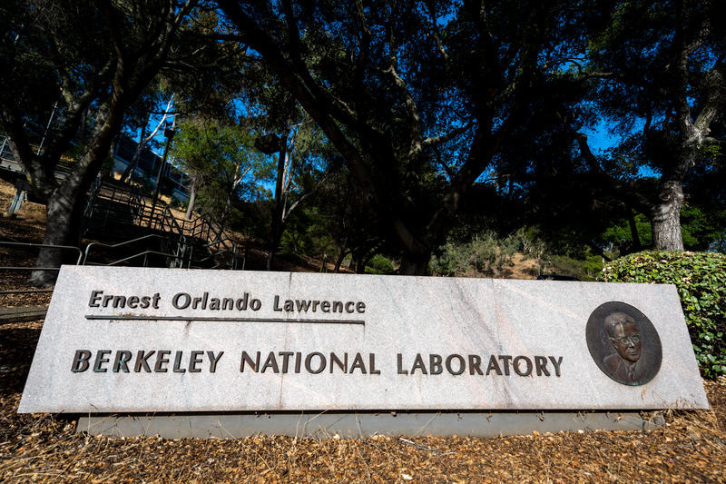 Berkeley Lab entrance sign