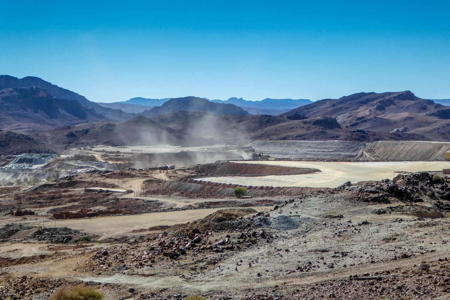 The Bou Azzer Cobalt Mine in Morocco.