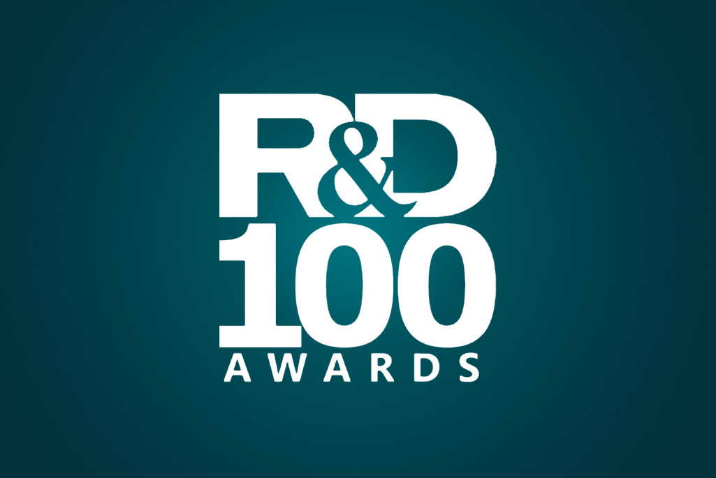 R&D 100 logo over a navy gradient background