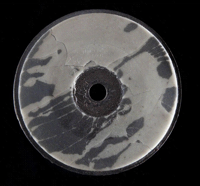 This long-silent disc held a recording of Bell’s voice. 
