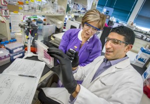 Mina Bissell and Cyrus Ghajar may have solved the long-standing mystery behind dormant disseminated tumor cells and what activates them after years and even decades of latency. (Photo by Roy Kaltschmidt)