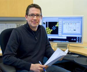 Jeff Neaton is the director of the Molecular Foundry, a DOE nanoscience center hosted at Berkeley Lab. (Photo by Roy Kaltschmidt)