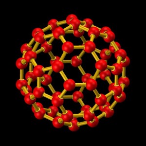 The chemical bonds that hold together the 60 atoms of carbon in  a fullerene or buckyball molecule can be tuned through the use of an applied voltage and electric current. 